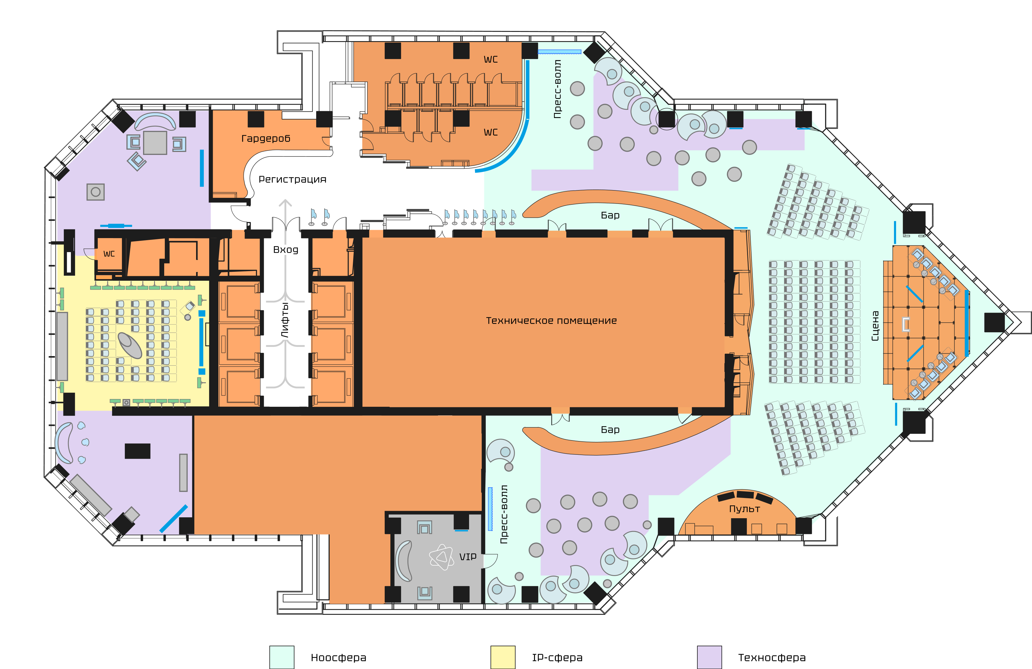 План схема конференции IP Евразия